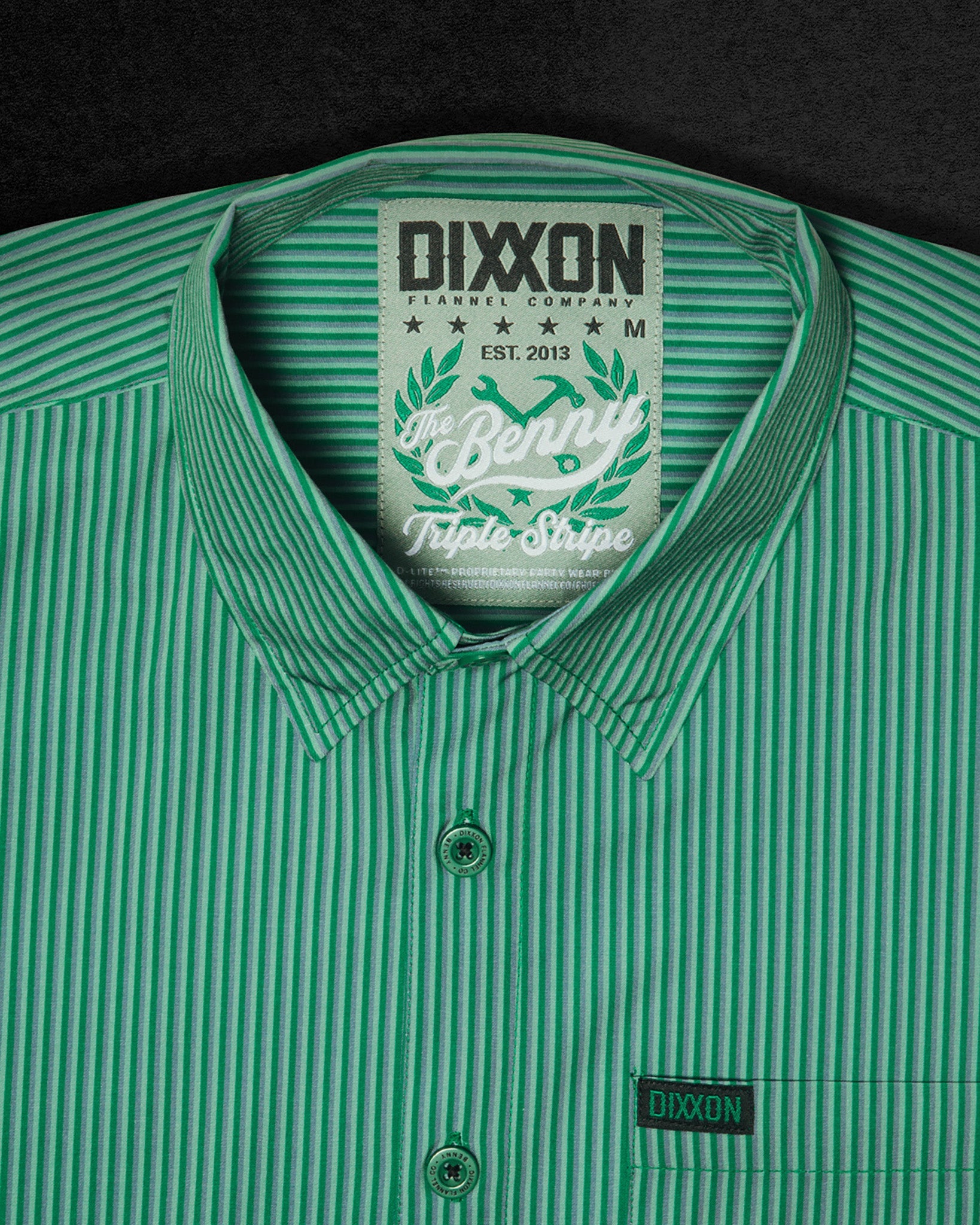 Benny TS Short Sleeve - Green - Dixxon Flannel Co.
