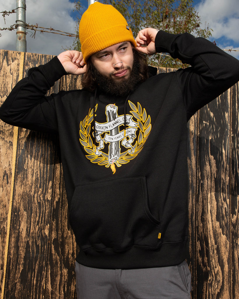 Black Candle Pullover Hoodie - Dixxon Flannel Co.