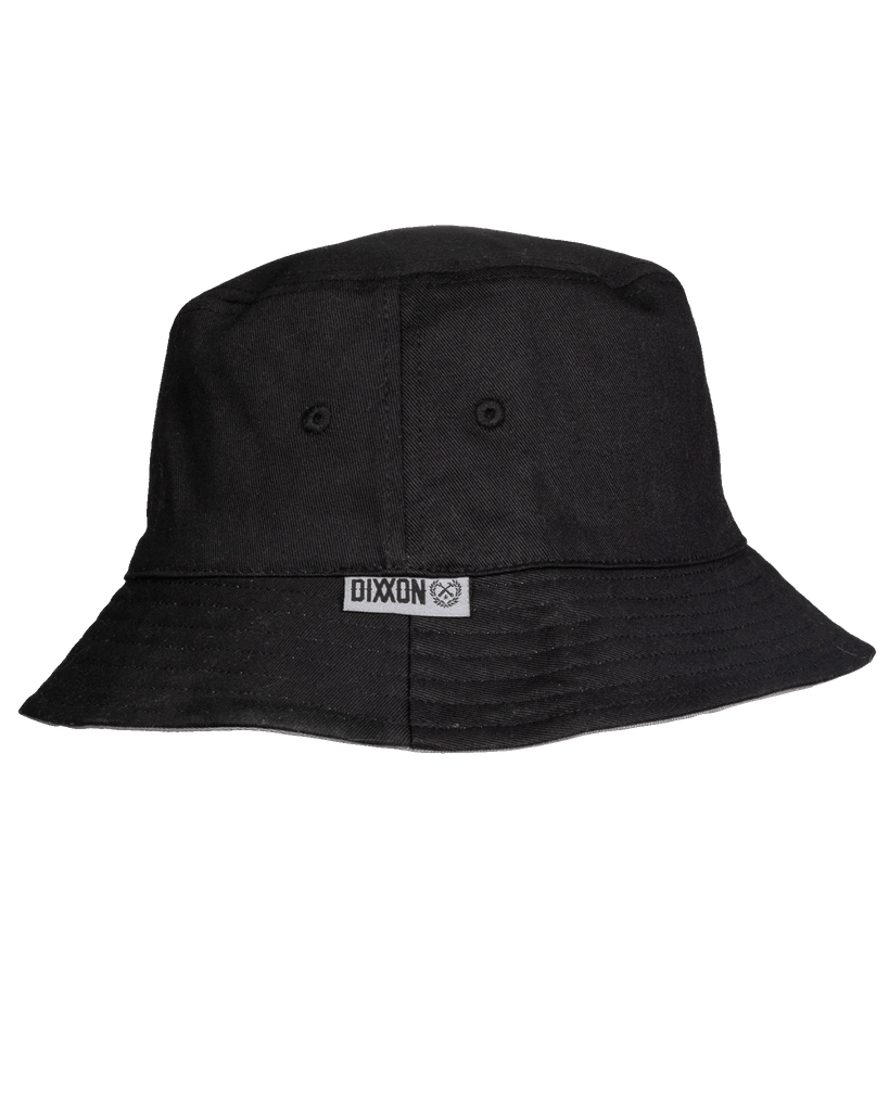 Black & Gray Reversible Bucket Hat - Dixxon Flannel Co.