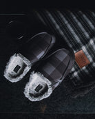 Black Serape Flannel Sherpa Blanket - Dixxon Flannel Co.