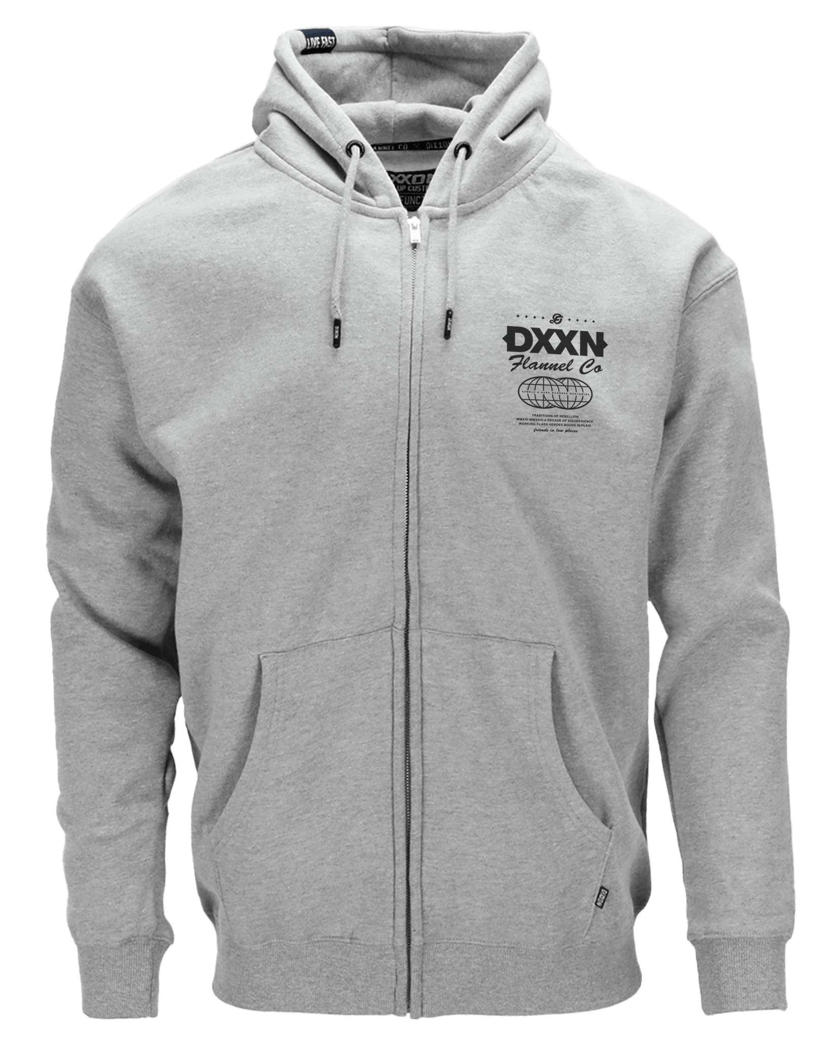 Dixxon Black Tech Hoodie - Heathered Gray | Shop Now Dixxon Black Tech Hoodie - Heathered Gray | Shop Now