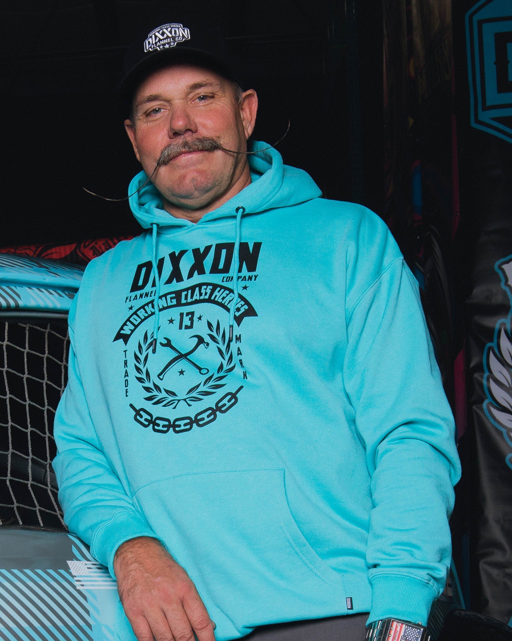 Black Weld Hoodie - Tiffany: Shop Dixxon Quality Apparel