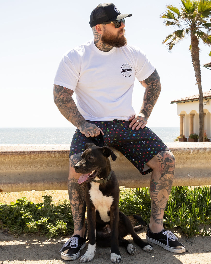 Bougie Boardshorts - Multi Drip - Dixxon Flannel Co.