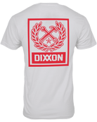 Box Crest T-Shirt - Red & White - Dixxon Flannel Co.