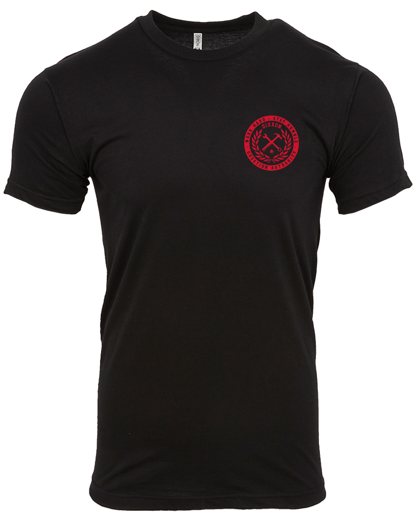 Branded T-Shirt - Black & Red - Dixxon Flannel Co.
