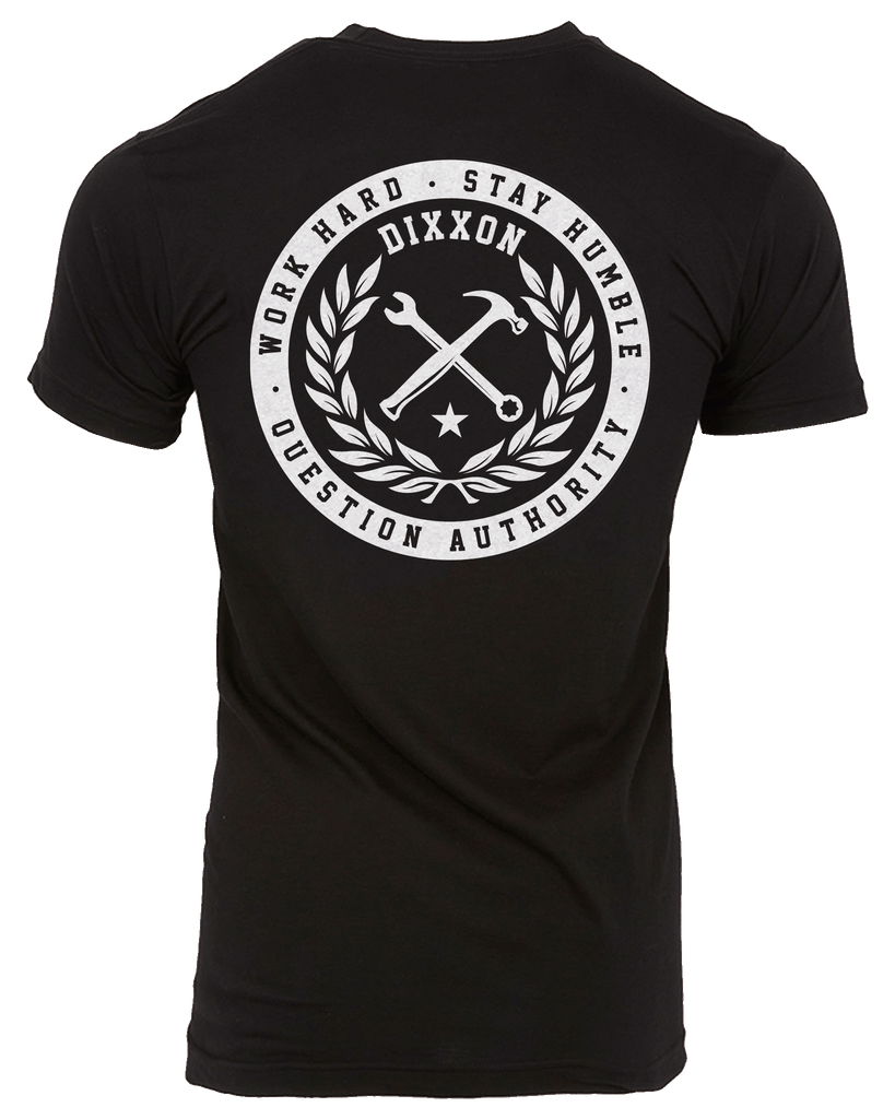 Branded T-Shirt - Black & White - Dixxon Flannel Co.