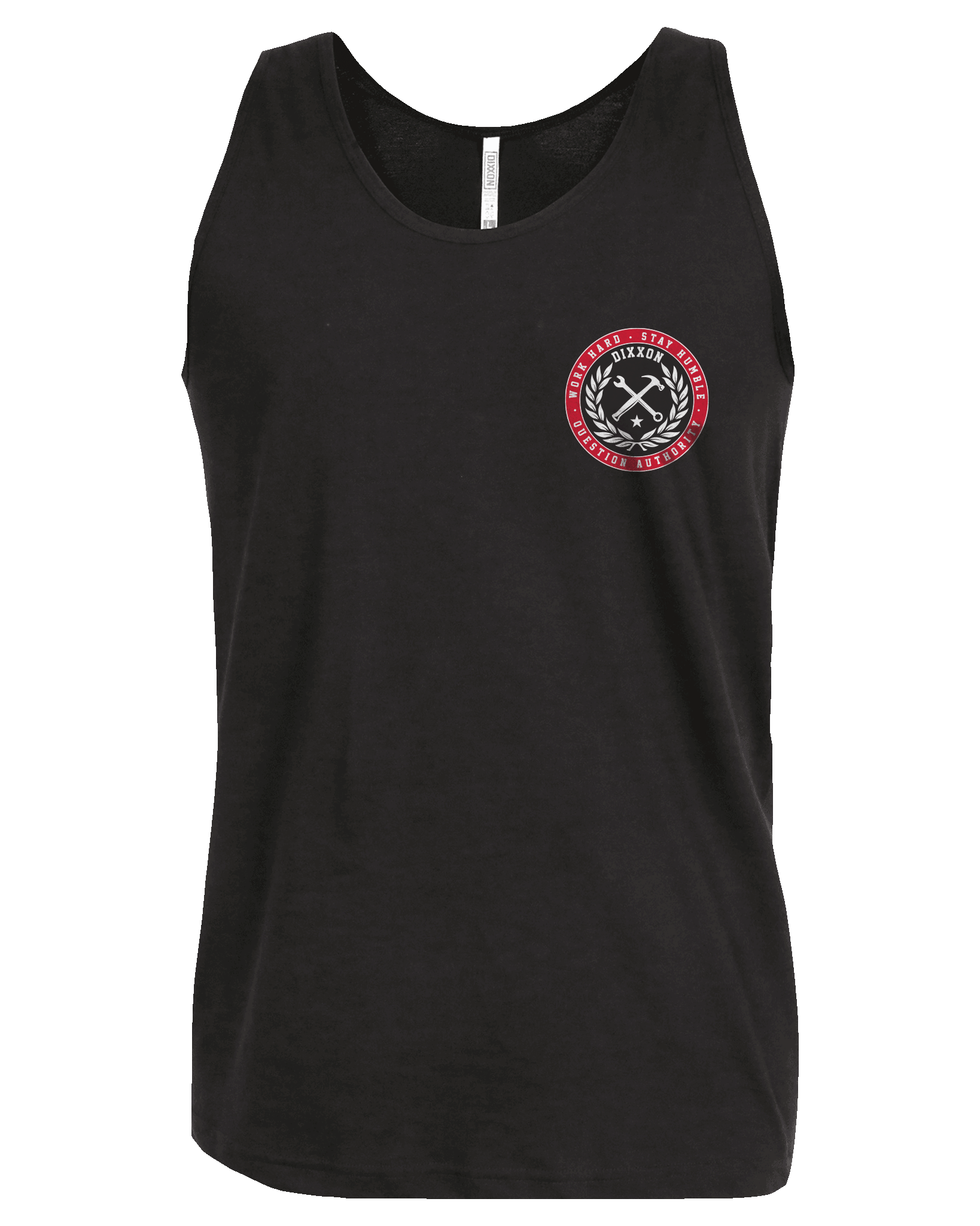 Branded Tank - Black & Red - Dixxon Flannel Co.