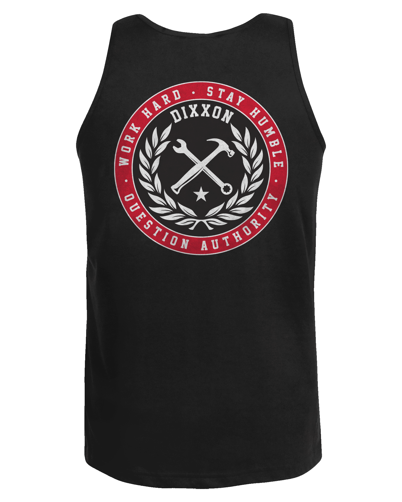 Branded Tank - Black & Red - Dixxon Flannel Co.