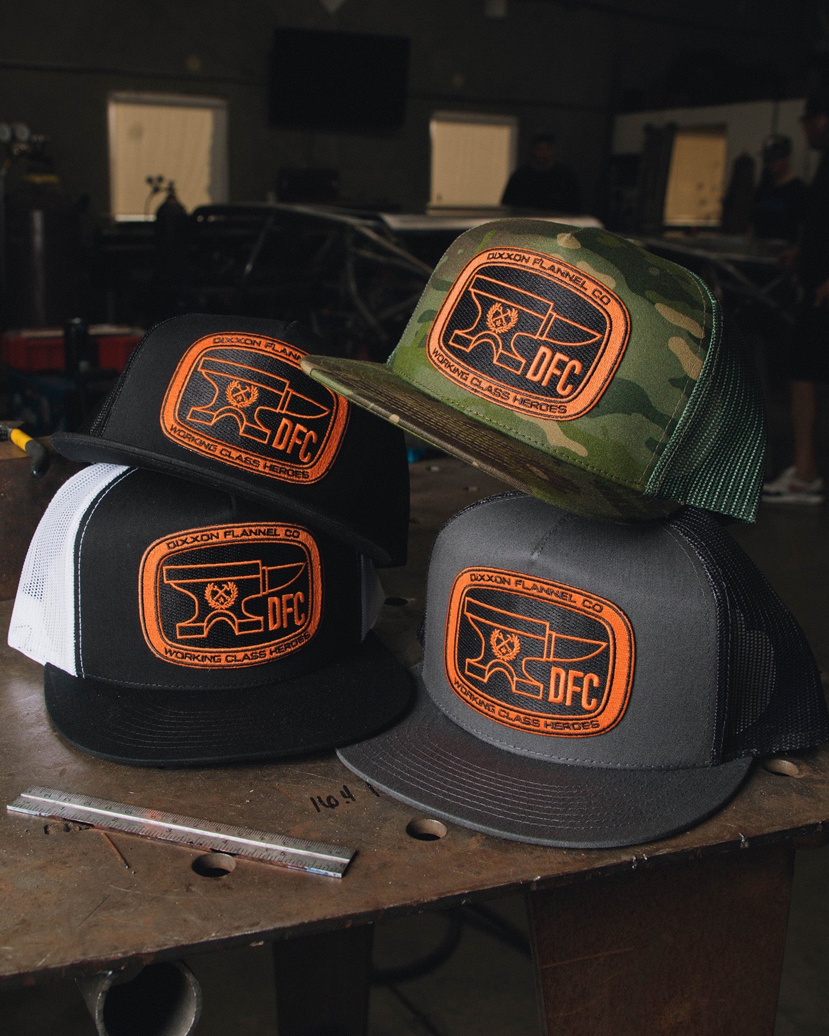 Checkpoint Flat Bill Trucker Snapback - Dixxon Flannel Co.