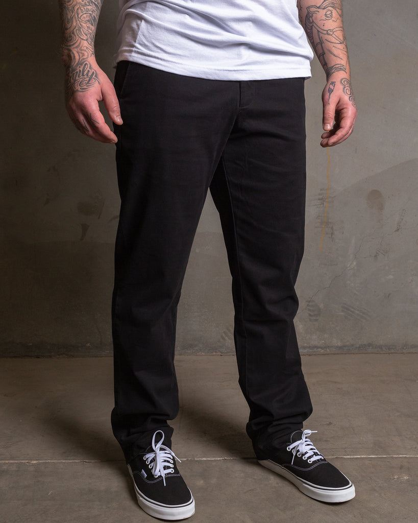 Chino Pants - Black - Dixxon Flannel Co.