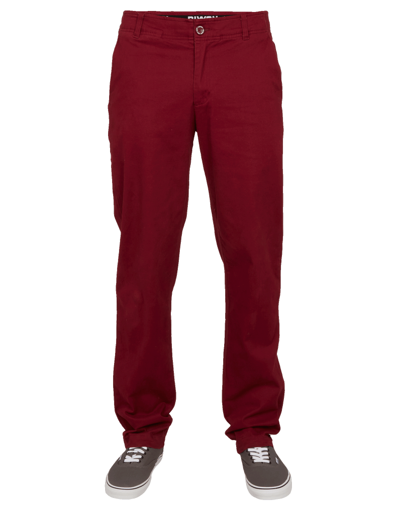 Chino Pants - Maroon - Dixxon Flannel Co.