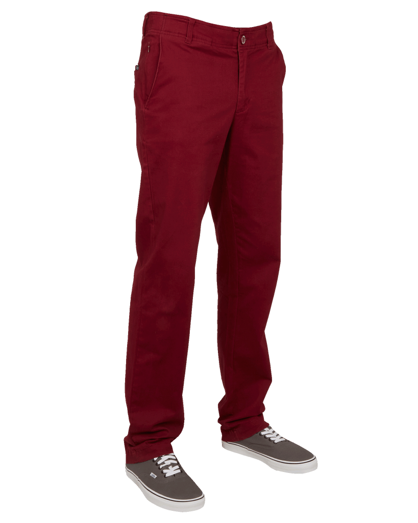 Chino Pants - Maroon - Dixxon Flannel Co.