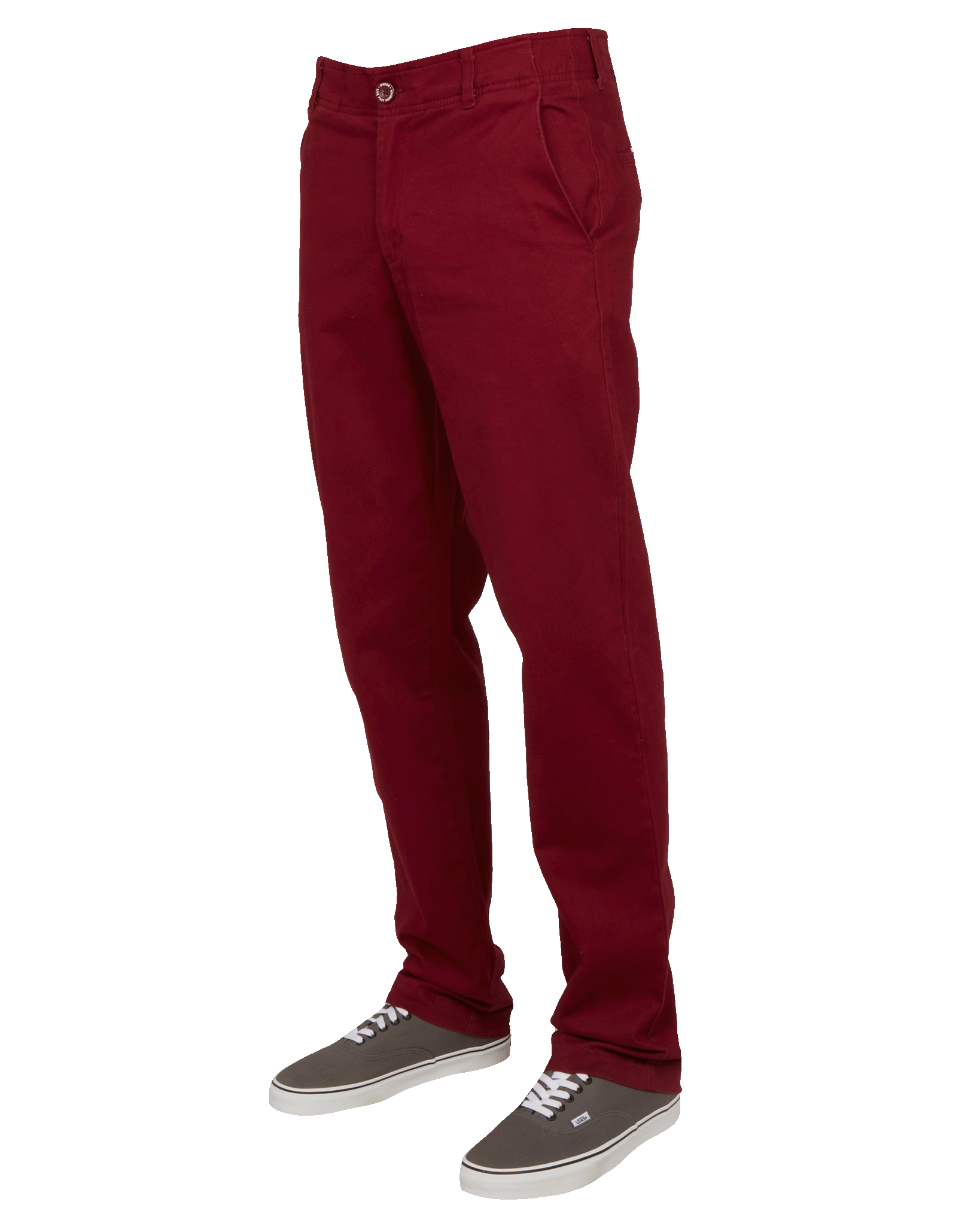 Burgundy chinos - Business trousers