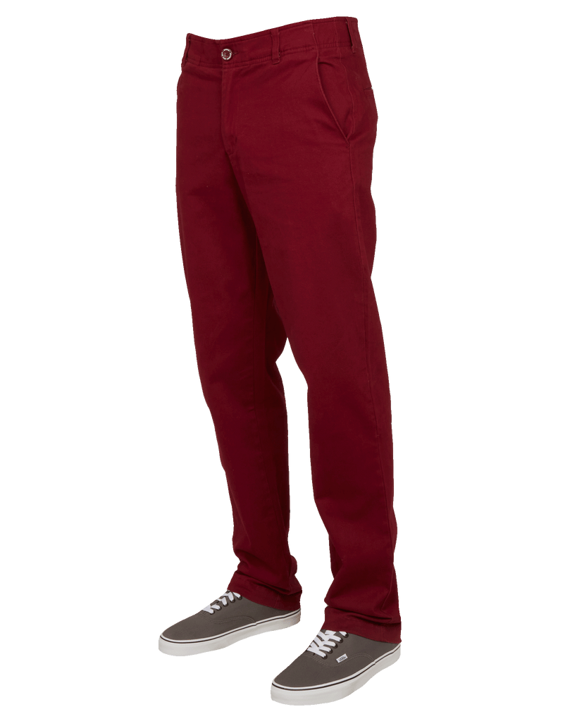 Chino Pants - Maroon - Dixxon Flannel Co.