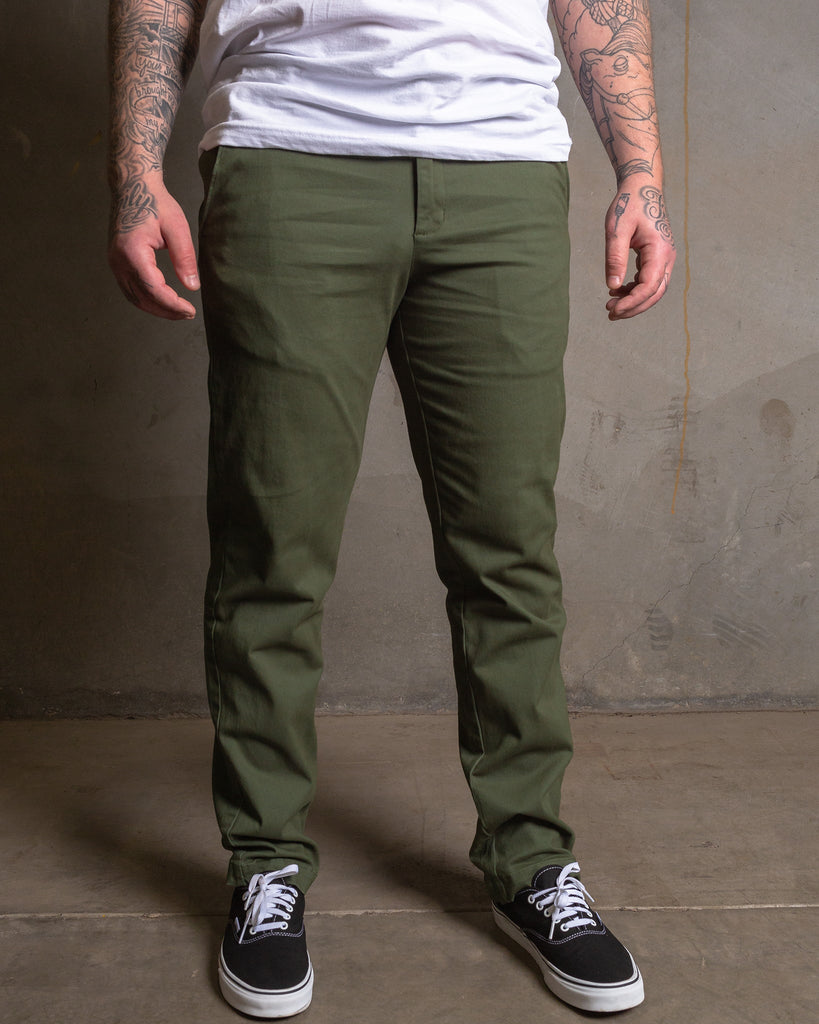 Chino Pants - O.D. Green - Dixxon Flannel Co.