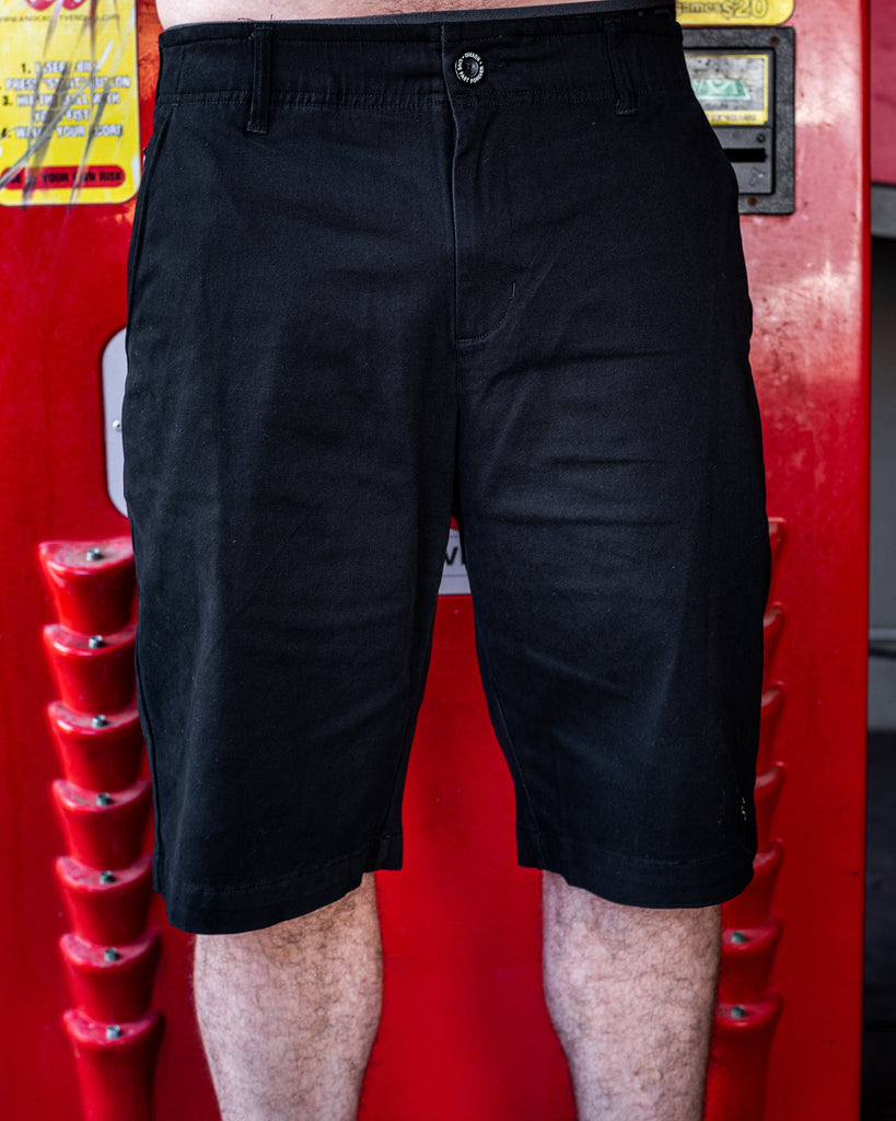 Chino Shorts - Black - Dixxon Flannel Co.