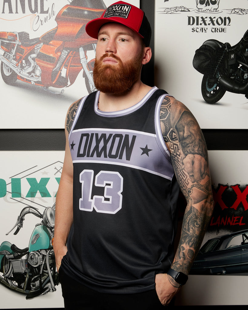 Classic Jersey - Black, Gray, & White - Dixxon Flannel Co.