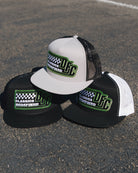 Classics Redefined Racer Flat Bill Trucker Snapback - Dixxon Flannel Co.