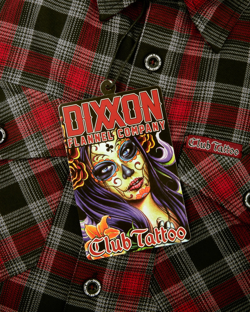 Club Tattoo Flannel - Dixxon Flannel Co.