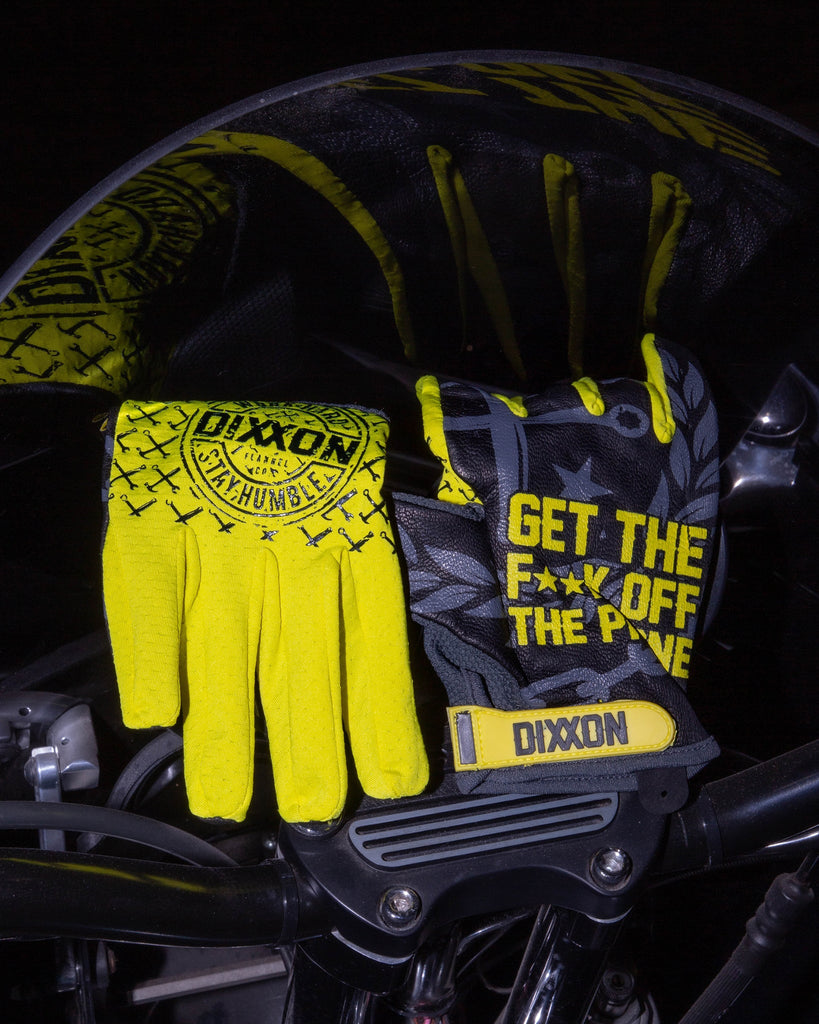 Corpo Moto Gloves - Floro Yellow - Dixxon Flannel Co.
