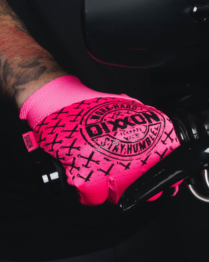 Corpo Moto Gloves - Pink & Black - Dixxon Flannel Co.