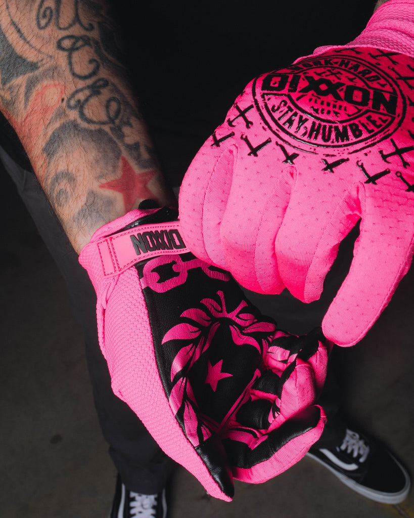 Corpo Moto Gloves - Pink & Black - Dixxon Flannel Co.