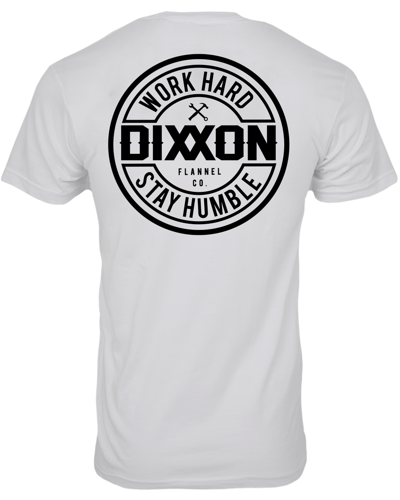 Corpo T-Shirt - White & Black - Dixxon Flannel Co.