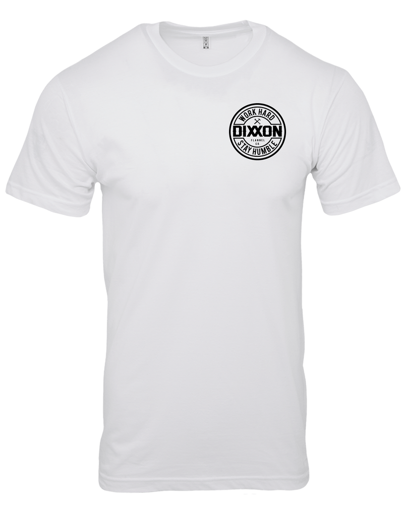 Corpo T-Shirt - White & Black - Dixxon Flannel Co.