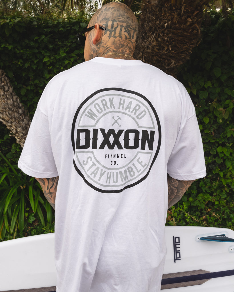 Corpo T-Shirt - White, Silver, & Black - Dixxon Flannel Co.