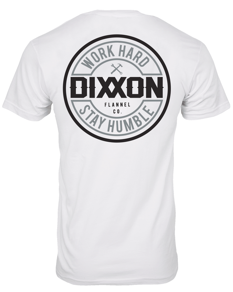 Corpo T-Shirt - White, Silver, & Black - Dixxon Flannel Co.