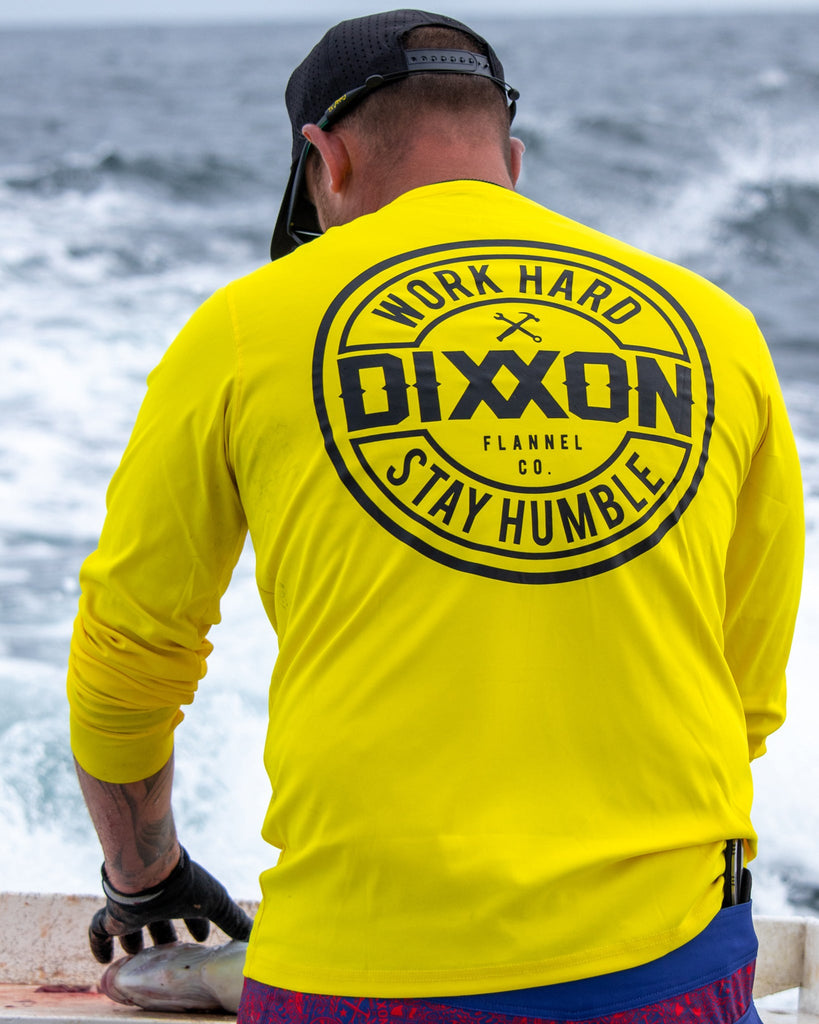 Corpo UV Long Sleeve T-Shirt - Yellow - Dixxon Flannel Co.