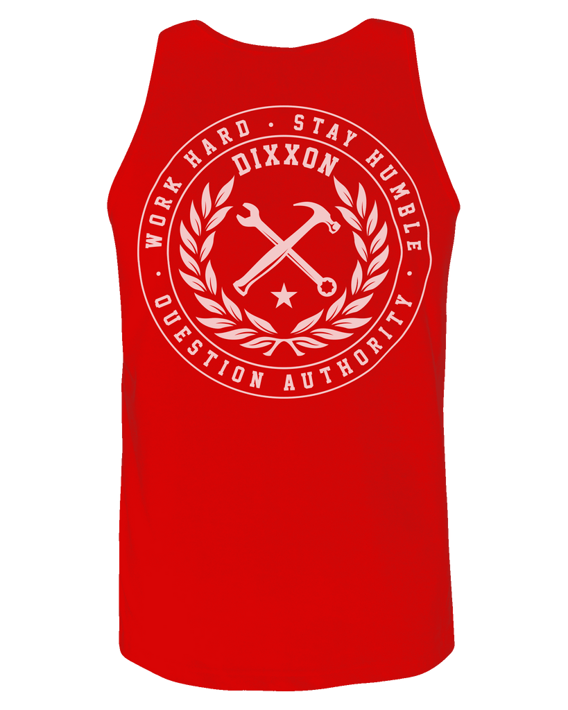 Crested Tank - Red & White - Dixxon Flannel Co.