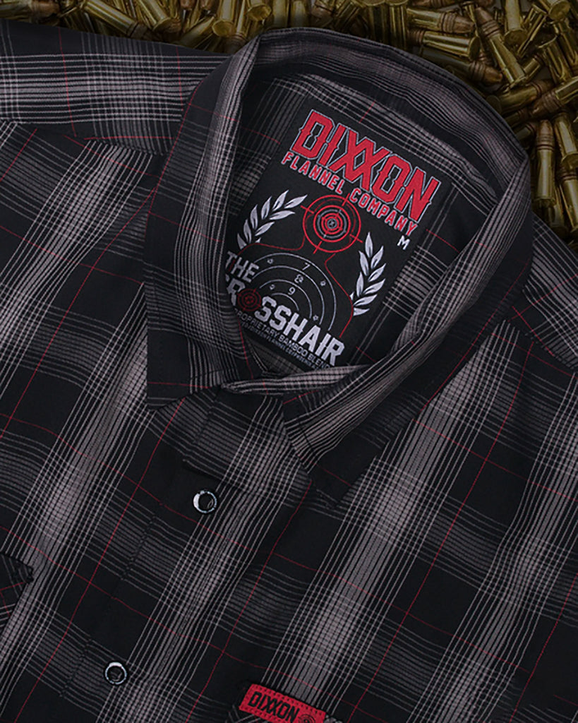 Crosshair Bamboo Short Sleeve - Dixxon Flannel Co.