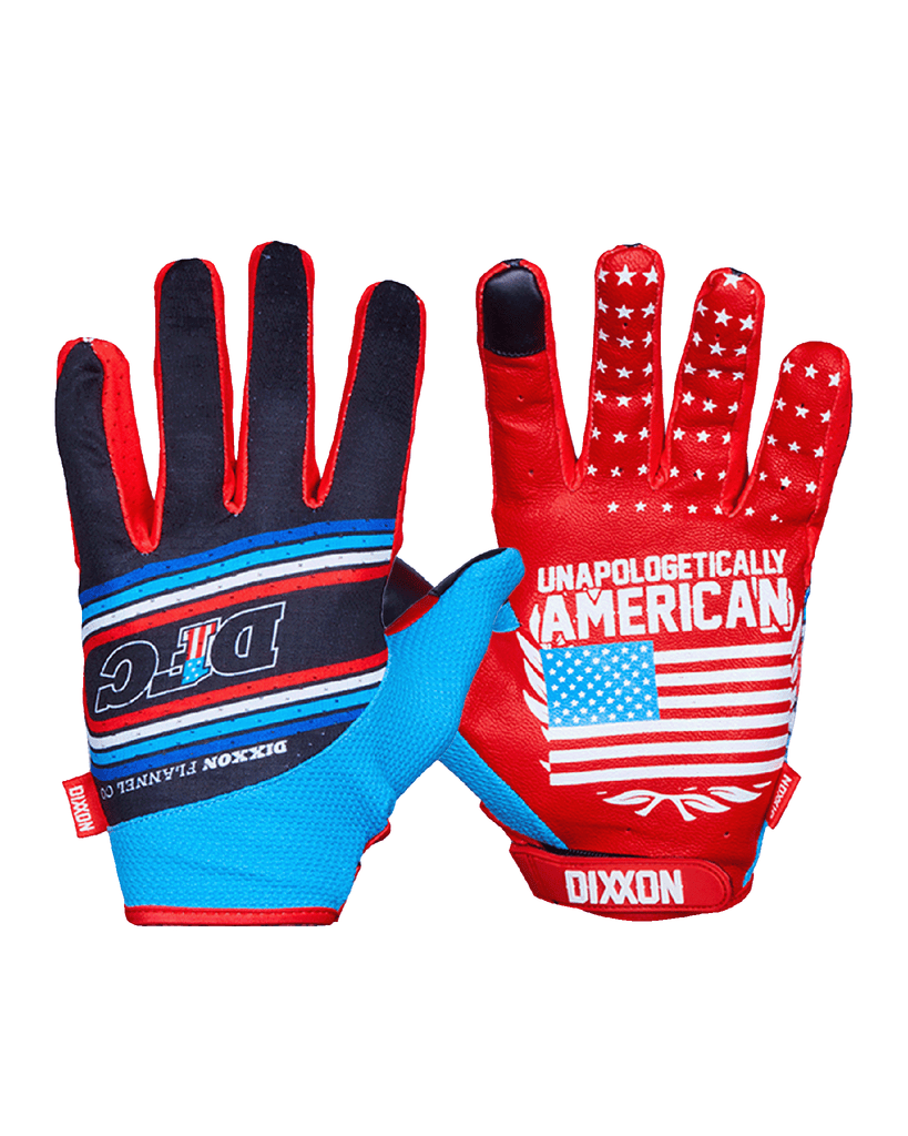 DFC Moto Gloves - Red & Blue - Dixxon Flannel Co.