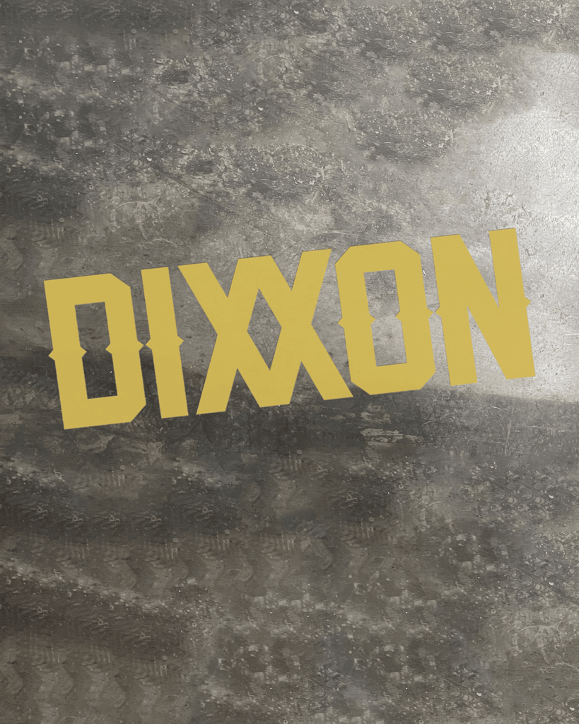 Dixxon 18" Die Cut Sticker - Dixxon Flannel Co.