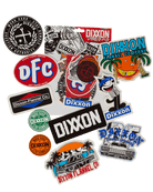 Dixxon Dimebag - Sticker Pack - Dixxon Flannel Co.