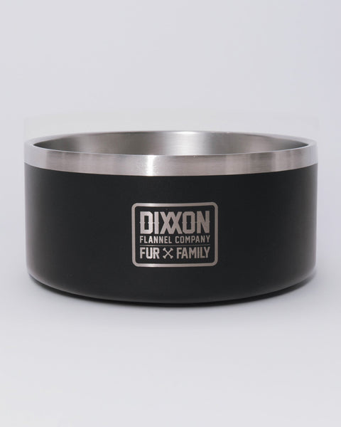 Dixxon Dog Bowl 32oz - Black | Dixxon Flannel Co.