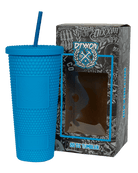 Dixxon Studded Matte Tumbler - Cyan - Dixxon Flannel Co.