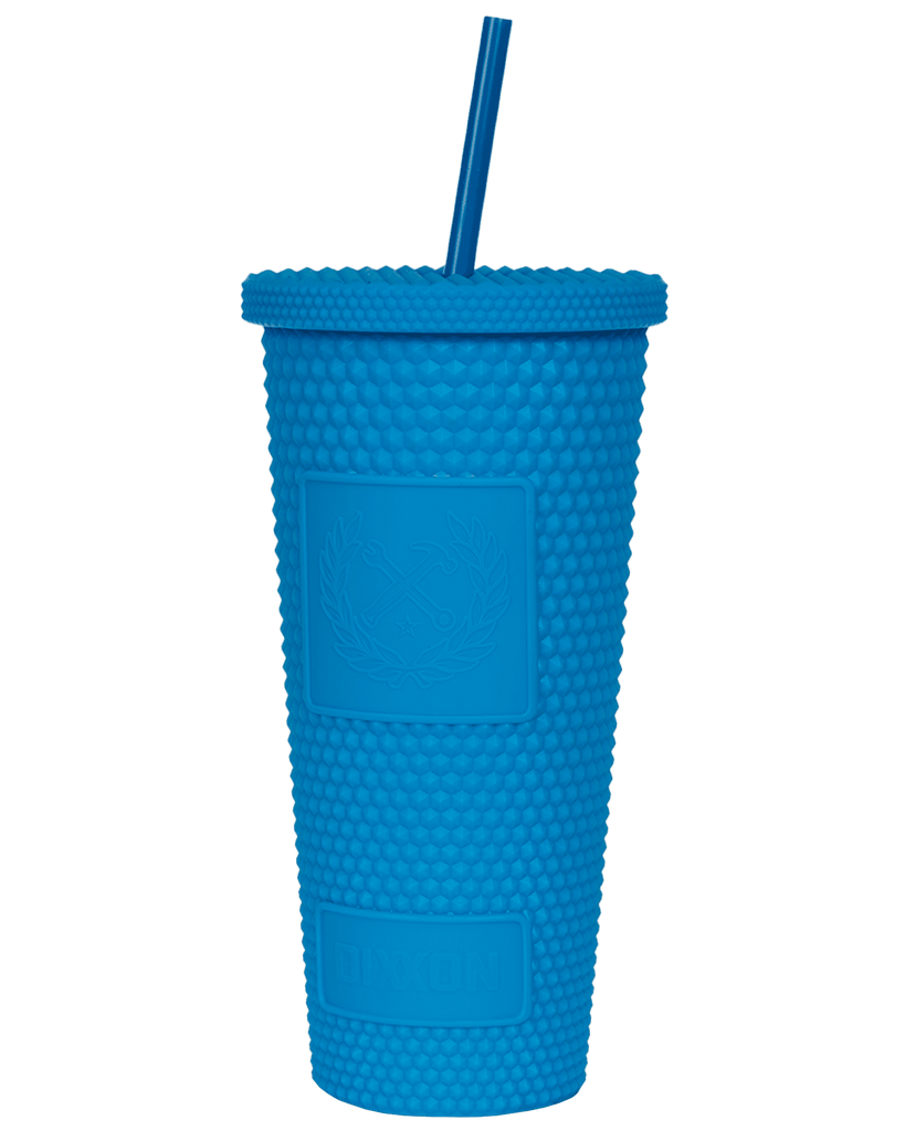 Dixxon Studded Matte Tumbler - Cyan - Dixxon Flannel Co.