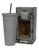 Dixxon Studded Matte Tumbler - Gray - Dixxon Flannel Co.