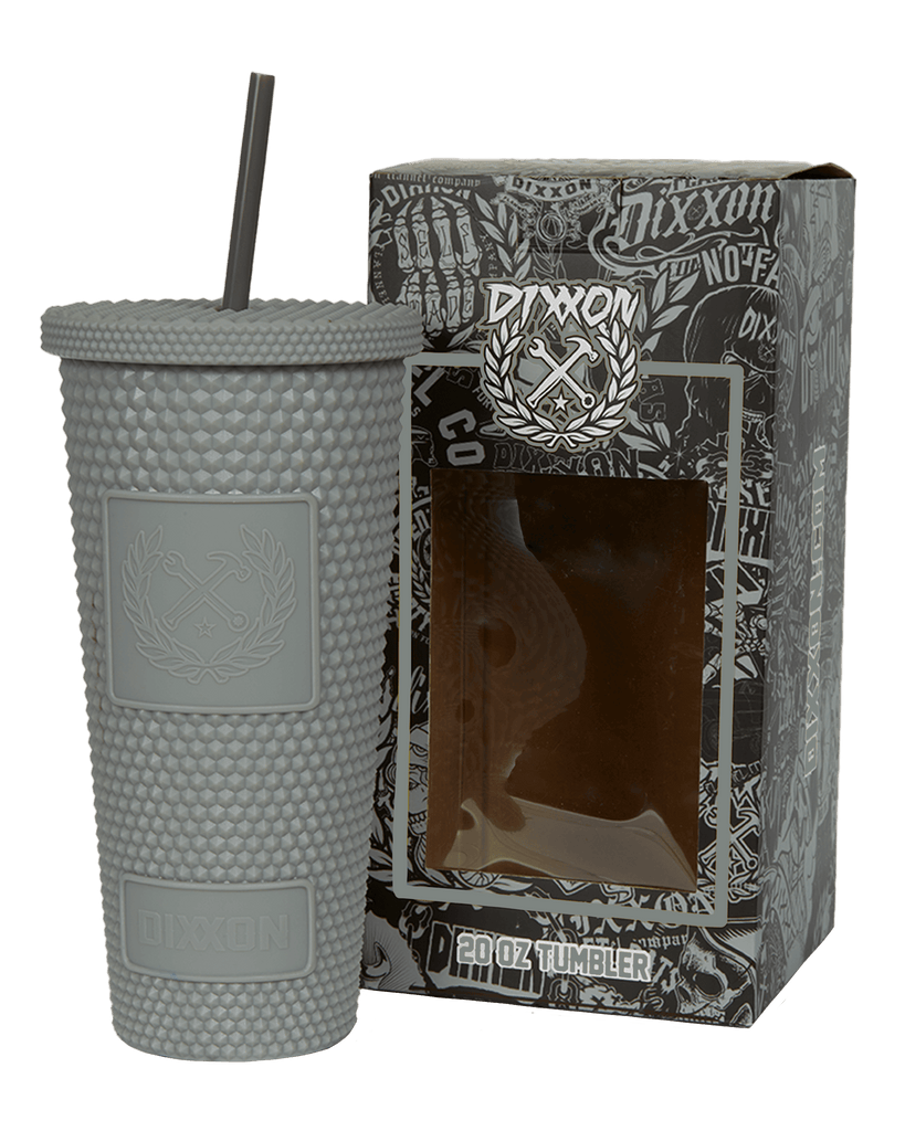 Dixxon Studded Matte Tumbler - Gray - Dixxon Flannel Co.