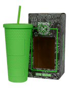 Dixxon Studded Matte Tumbler - Lime Green - Dixxon Flannel Co.