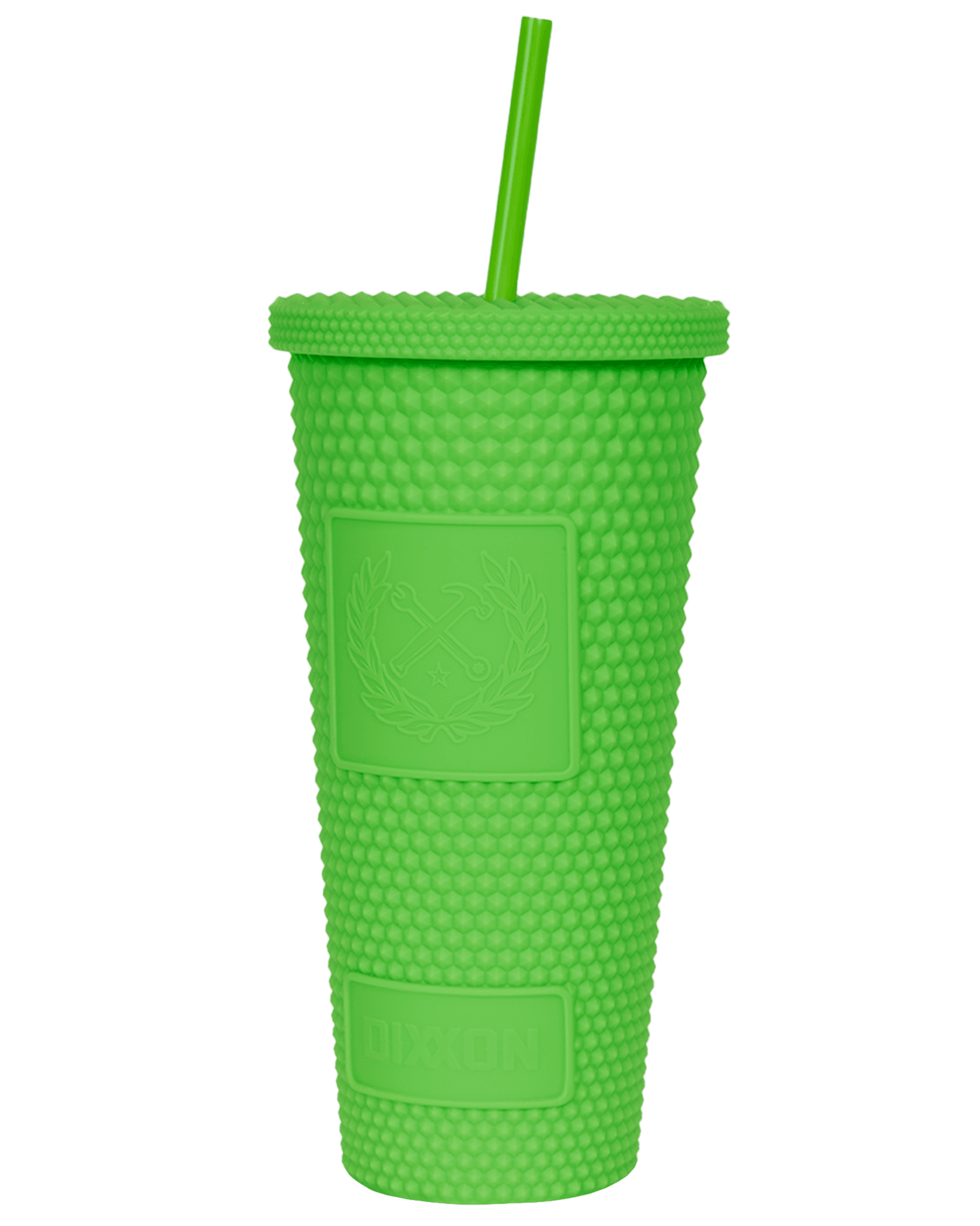 Dixxon Studded Matte Tumbler - Lime Green - Dixxon Flannel Co.
