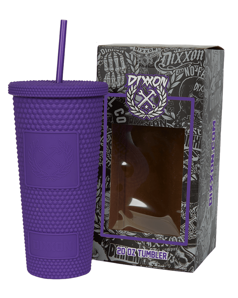 Dixxon Studded Matte Tumbler - Purple - Dixxon Flannel Co.