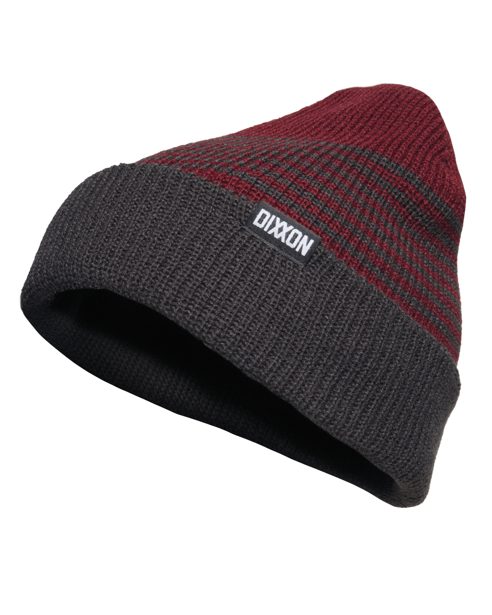 Dock Beanie - Maroon & Gray - Dixxon Flannel Co.