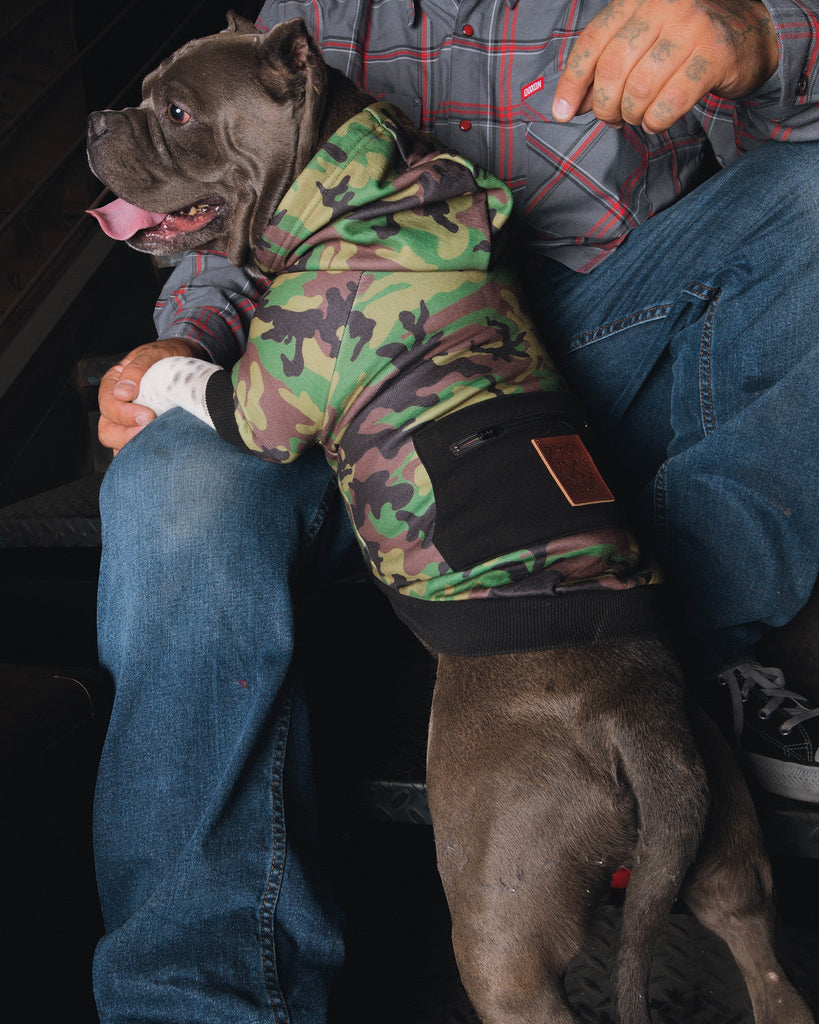 Dog Hoodie - Camo - Dixxon Flannel Co.