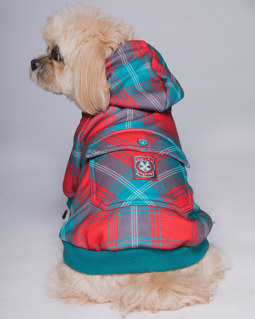 Dog Hoodie - Jingle Bells - Dixxon Flannel Co.