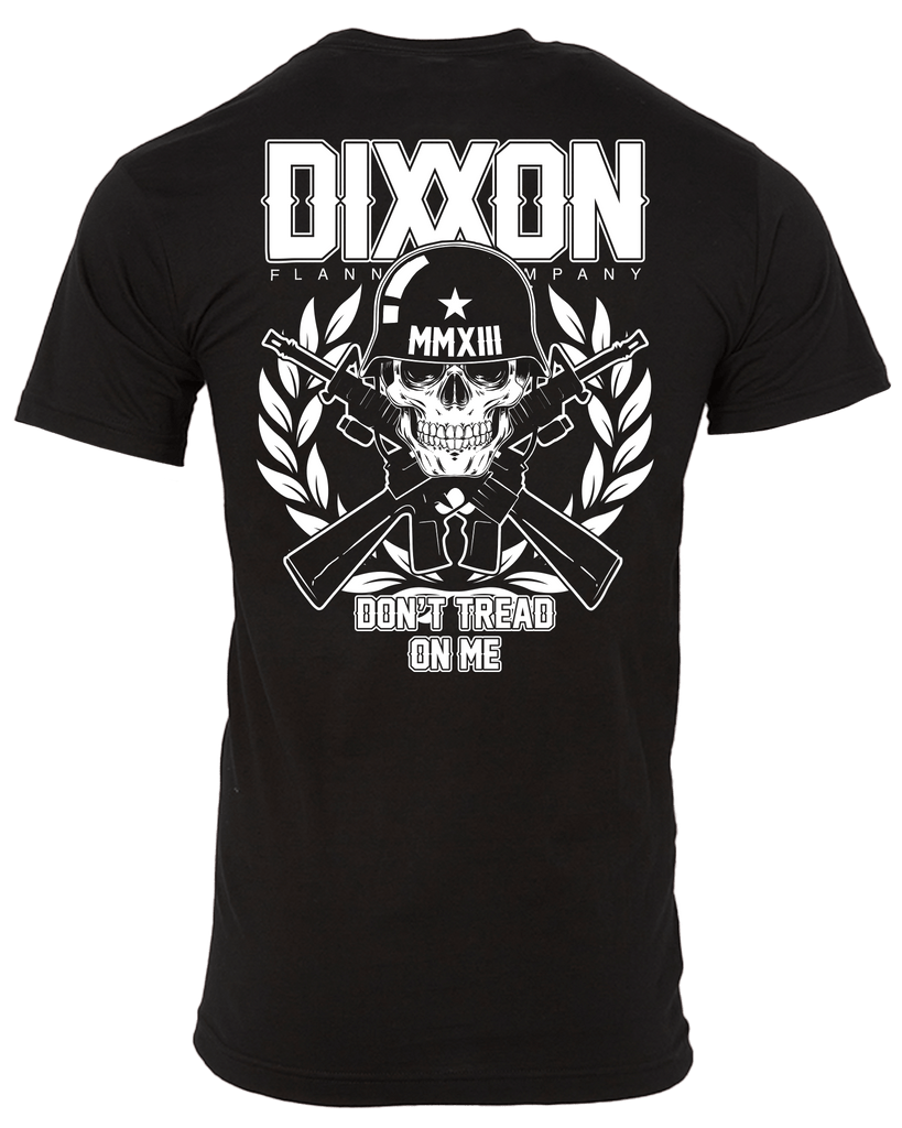 Don't Tread on Me T-Shirt - Black - Dixxon Flannel Co.