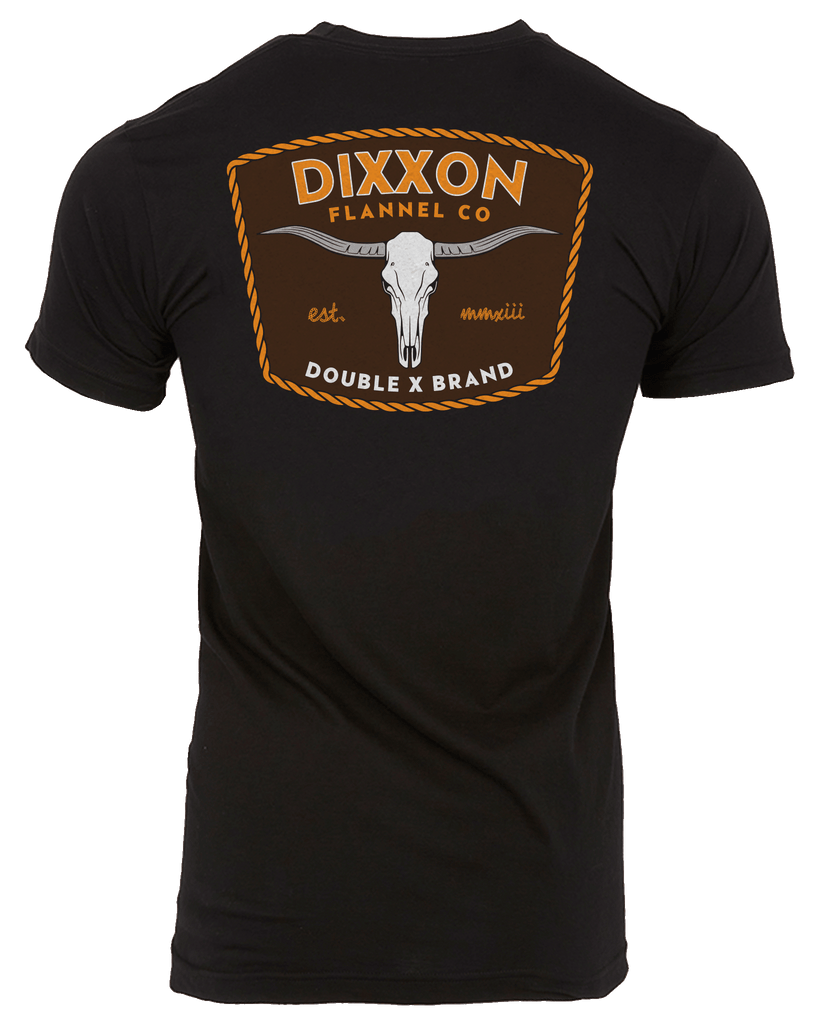 Double X Brand T-Shirt - Black - Dixxon Flannel Co.