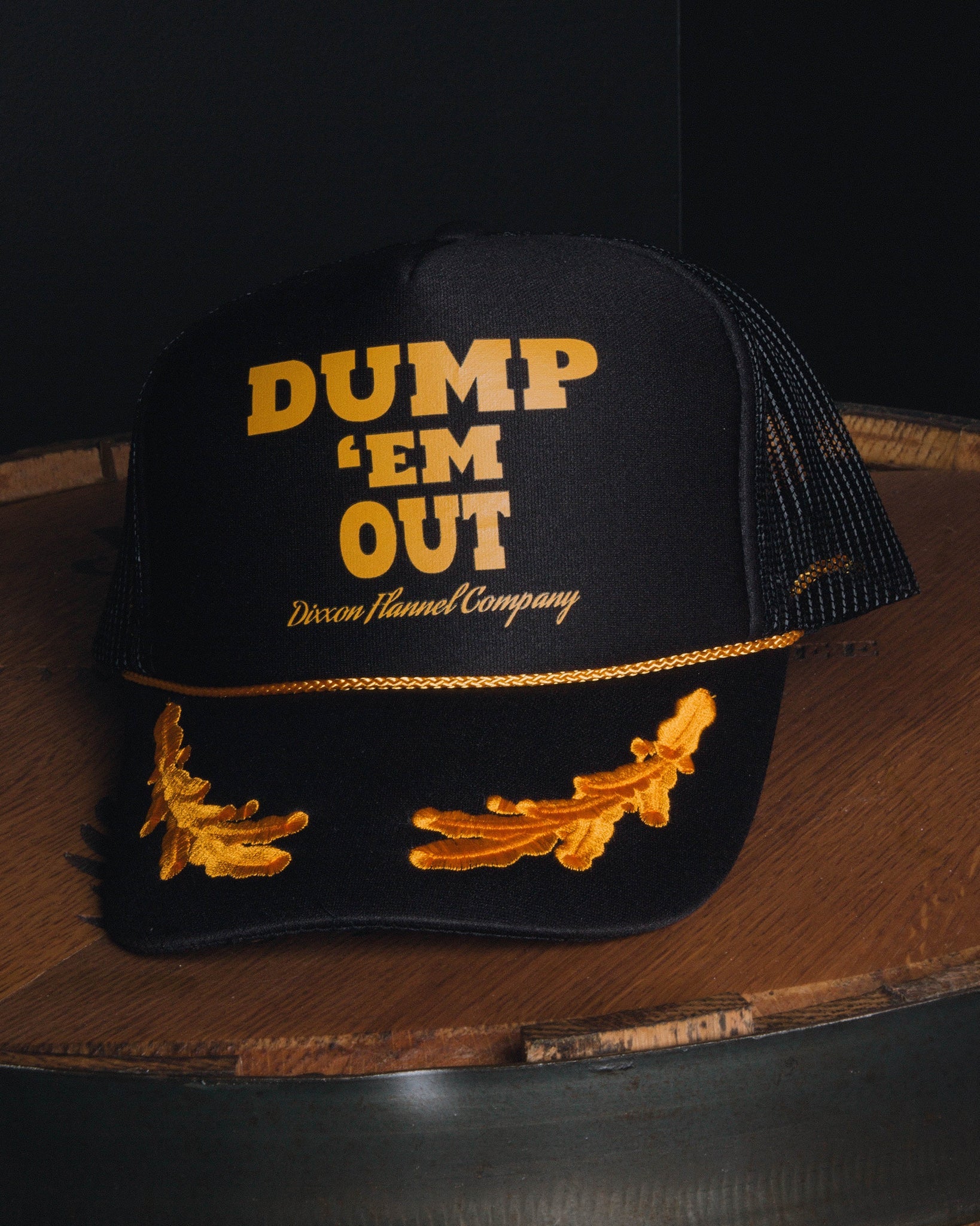 Dump 'Em Out Curved Bill Foam Trucker Snapback - Dixxon Flannel Co.